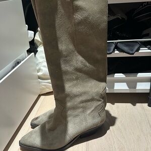 Isabel Marant Suede Women's Boots (khaki)